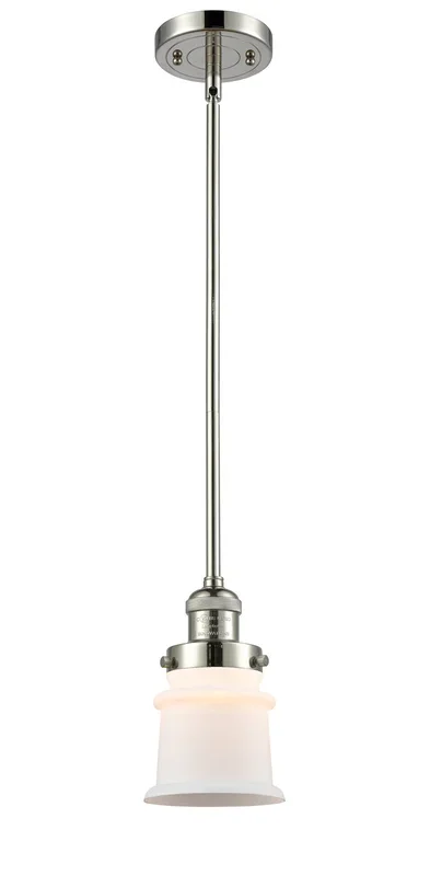 Innovations – 201S-PN-G181S – One Light Mini Pendant – Franklin Restoration – Polished Nickel
