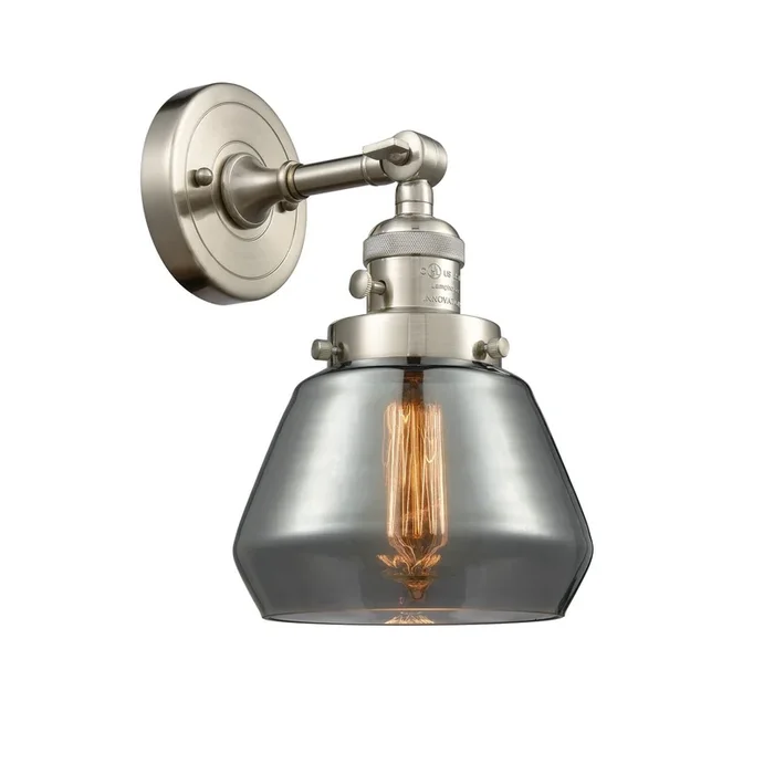 Innovations – 203SW-SN-G173-LED – LED Wall Sconce – Franklin Restoration – Brushed Satin Nickel