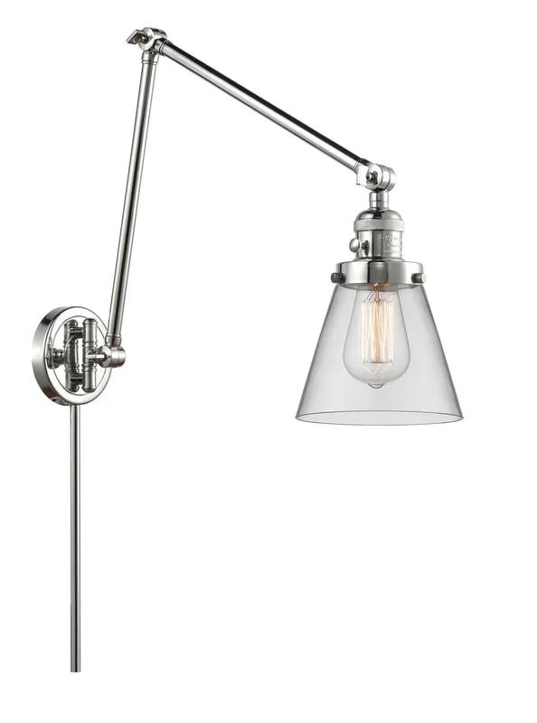 Innovations – 238-PC-G62-LED – LED Swing Arm Lamp – Franklin Restoration – Polished Chrome – 238PCG62LED