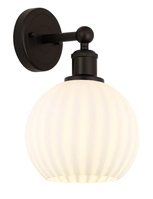 Innovations – 616-1W-OB-G1217-8WV – LED Wall Sconce – Edison – Oil Rubbed Bronze – 6161WOBG12178WV