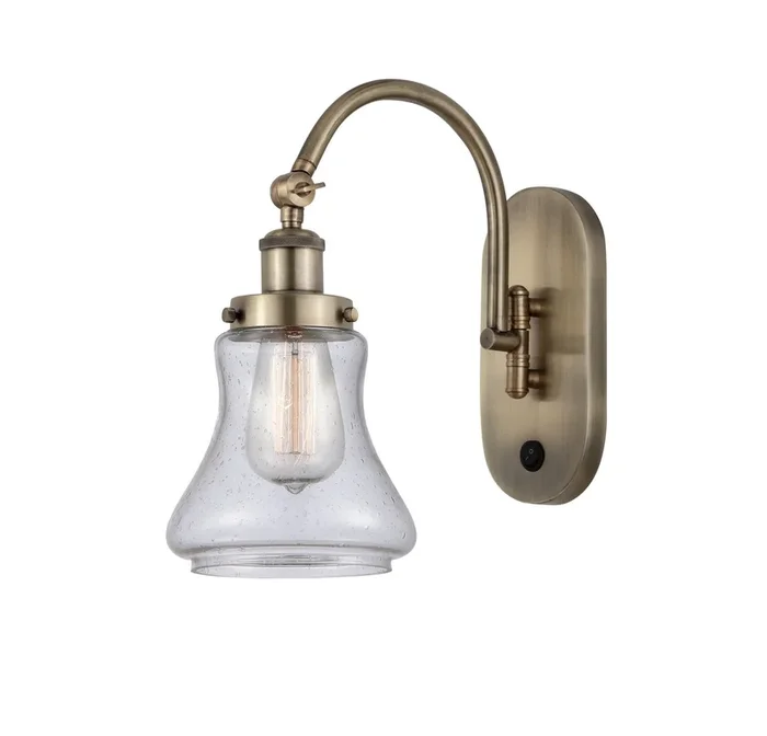 Innovations – 918-1W-AB-G194-LED – LED Wall Sconce – Franklin Restoration – Antique Brass – 9181WABG194LED