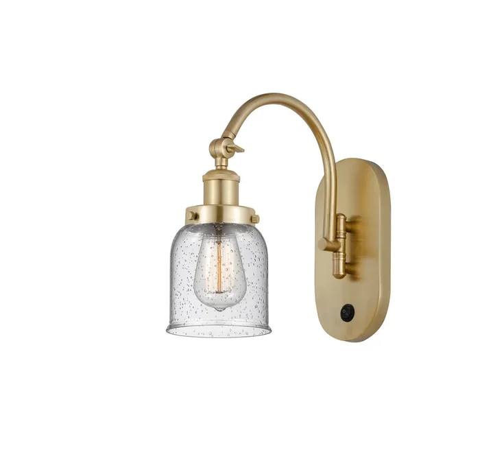Innovations – 918-1W-SG-G54-LED – LED Wall Sconce – Franklin Restoration – Satin Gold – 9181WSGG54LED