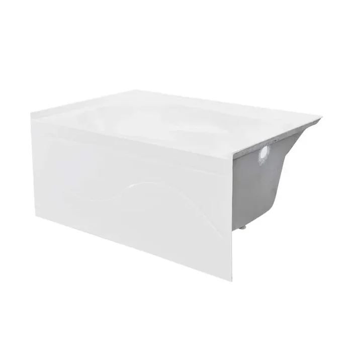 Ivy 54 in. x 30 in. Soaking Bathtub with Right Drain in White