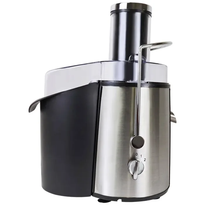 Juicin‘ Juicer Wide Mouth Centrifugal Juice Extractor, 700W, 2 Speeds, Black and Silver