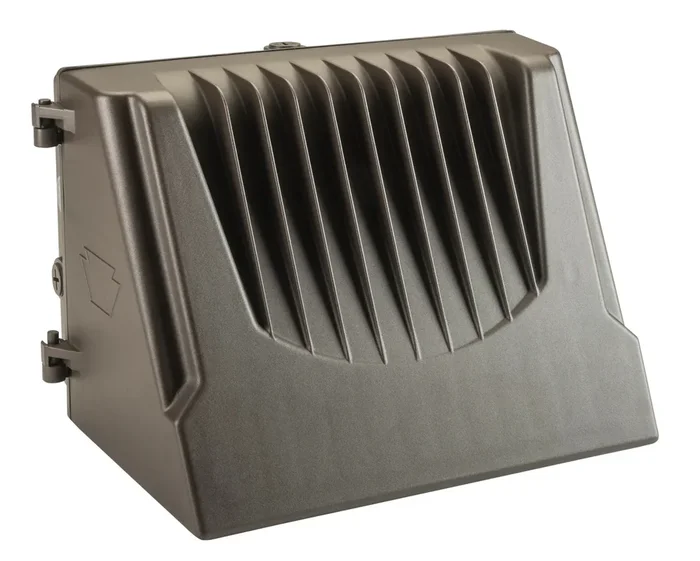 Keystone LED Wall Pack 400W Equivalent 100W 12900Lm Photocell Optional Wide Angle Distribution Pattern Standard Bronze Medium Housing 0-10V Dimming (KT-WPLED100-M2-840-VDIM)