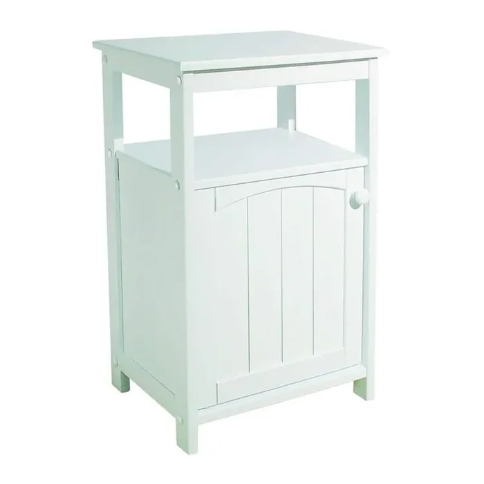 Lacquered Storage End Table