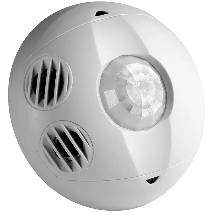 Leviton Occupancy Sensor Ceiling Mounted Multi-Technology 24VDC 25mA Power Consumption 500 Square Foot 180 Degree (OSC05-MWW)