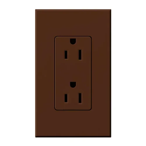 Lutron Architectural 15A Receptacle Sienna (NTR-15-SI)