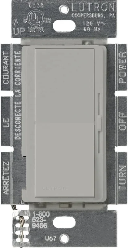Lutron Diva 450W Magnetic Low Voltage 3-Way Gray (DVLV-603P-GR)