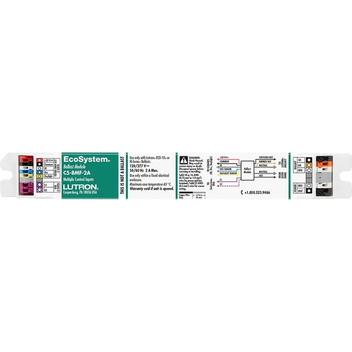 Lutron Eco System Ballast Module ECO-10 And Hilume (C5-BMF-2A)