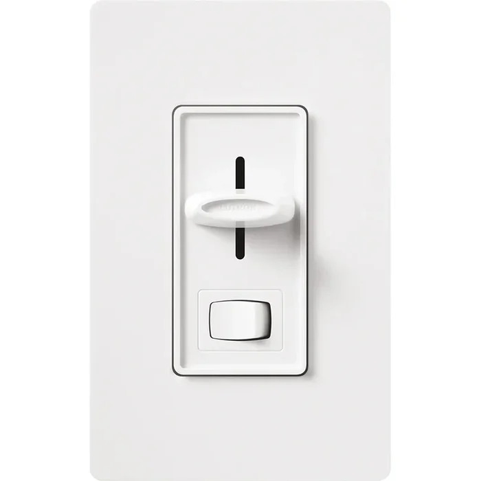 Lutron Skylark 450W Magnetic Low Voltage Single-Pole Dimmer White (SLV-600P-WH)