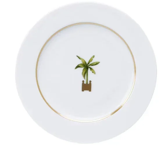 Maldives Bread and Butter Plate by Philippe Deshoulieres