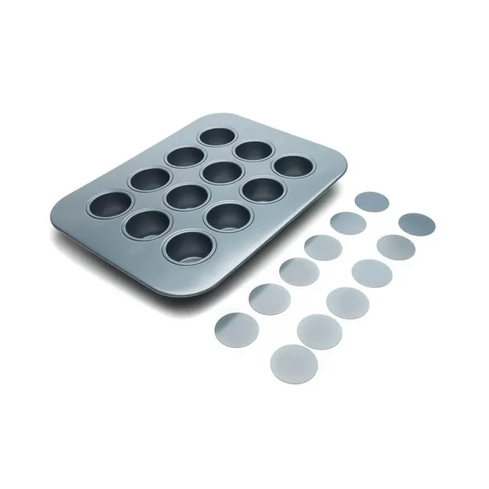 Mini Cheesecake Pan with Removable Bottoms, Non-Stick