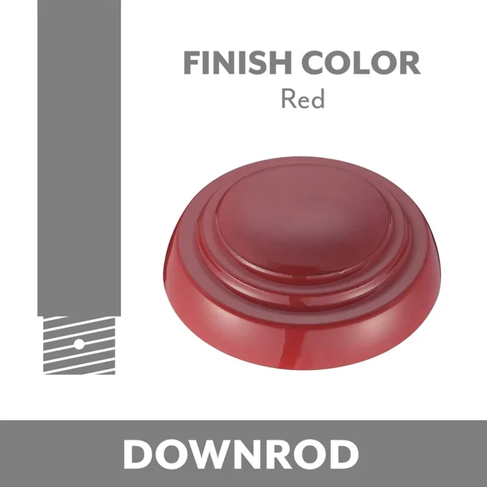 Minka Aire – DR560-RD – Ceiling Fan Downrod – Minka Aire – Red – DR560RD
