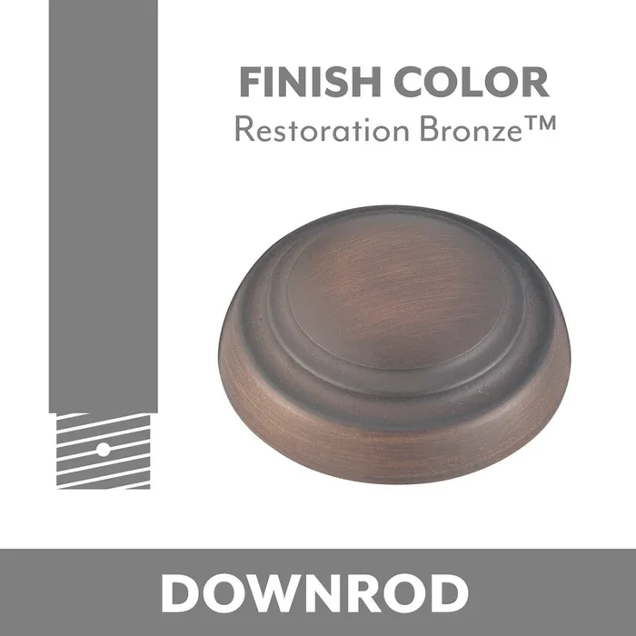 Minka Aire – DR560-RRB – Ceiling Fan Downrod – Minka Aire – Restoration Bronze – DR560RRB