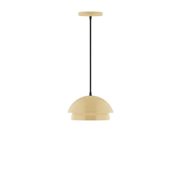 Montclair Light Works – PEBX445-17-C26 – One Light Pendant – Nest – Ivory – PEBX44517C26