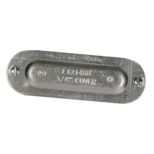 MORRIS 2-1/2 Inch LB Conduit Body Cover Steel (14007)