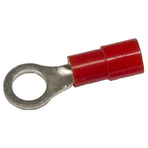 MORRIS 22-16 #4 Nylon Insulated Ring Terminals (11312)