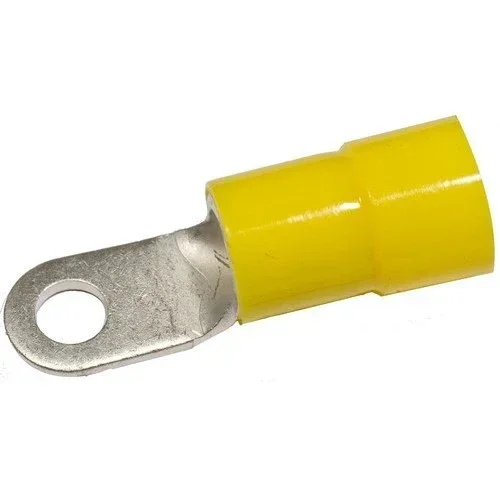 MORRIS 4AWG 1/4 Non-Insulated Ring Terminals (11408)