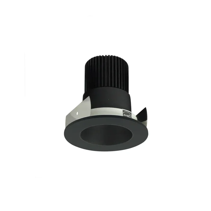 Nora 2 Inch Iolite Round Deep Cone Reflector Non-Adjustable Trim 1000Lm 4000K Black (NIOB-2RNDC40XBB/10)