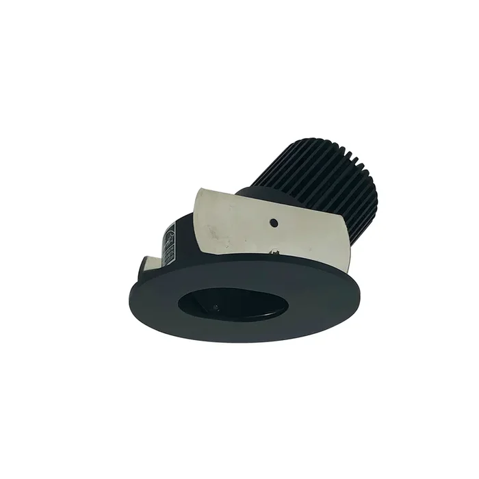 Nora 2 Inch Iolite Round Slot Aperture Adjustable Trim 1000Lm 3500K Black (NIOB-2RSL35XBB/10)