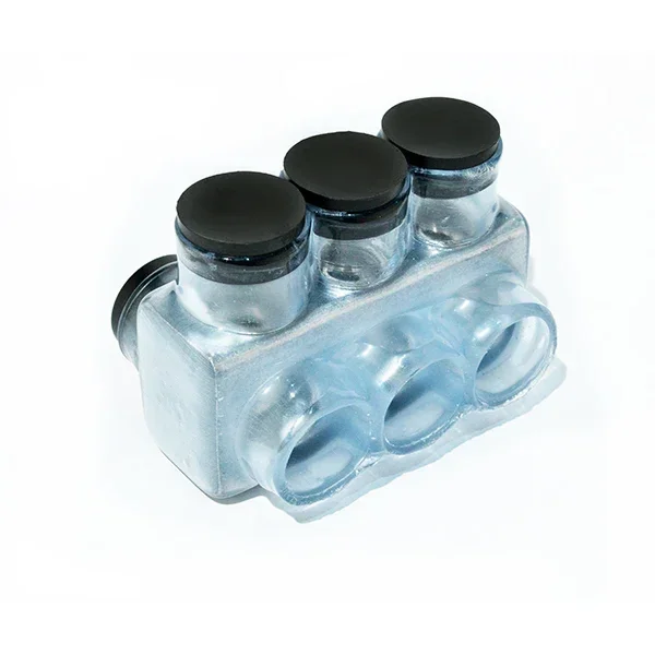 NSI Polaris Vision Tap Clear 500 MCM-4 AWG Polaris Insulated Multi-Tap Connector 13 Port Dual Sided Entry-3 Per Pack Priced Per Each (IPLD500-3C)