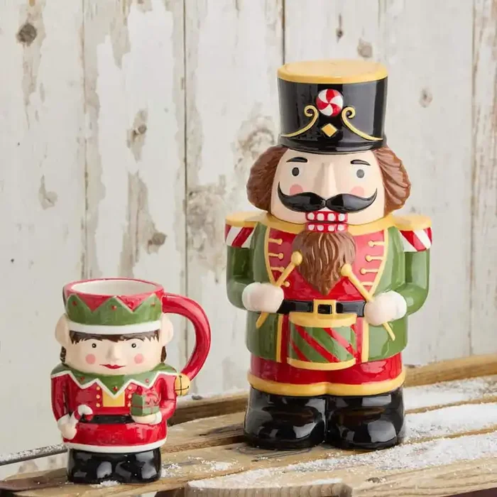 Nutcracker Parade 3-D Nutcracker Cookie Jar