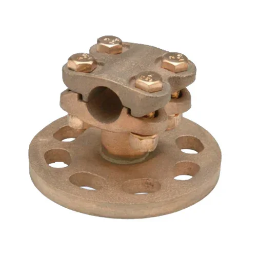 Penn Union Bronze Bus Support Clamp For Copper Tube 1/2 Inch IPS (BS053)