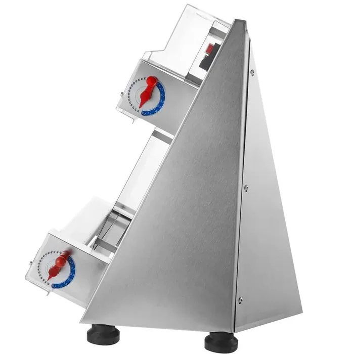 Pizza Dough Roller Sheeter, 3 in. -15 in. Automatic Commercial Pizza Press, 390-Watt Electric 260 Per Hour Dough Roller