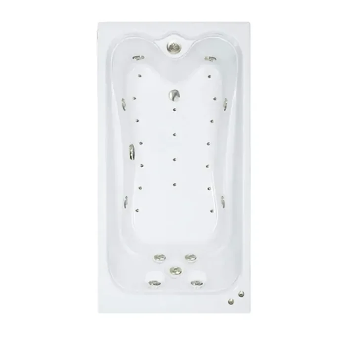Premier 72 in. x 36 in. Acrylic Alcove Rectangular Whirlpool and Air Bathtub with Reversible Drain in White