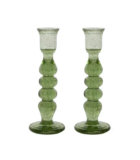 Provence 7″ Candlestick Set/2 – Basil