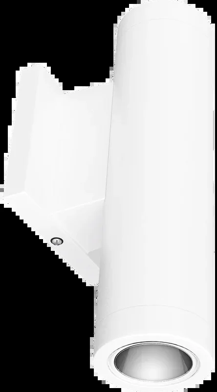 RAB Cylinder Wall Uplight/Downlight 2 Inch 20W 2700K 120-277V Dimmable 40 Degree White (CDLED2W-20W-40D927-W)