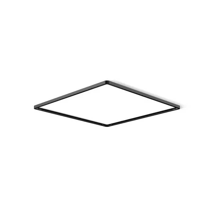 Real Rain Overhead Panel Trim in Matte Black