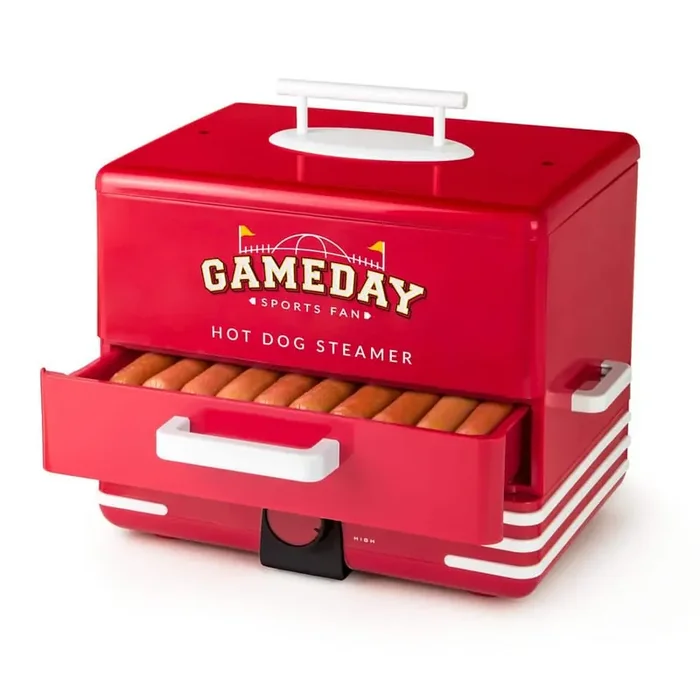 Red Hot Dog Steamer