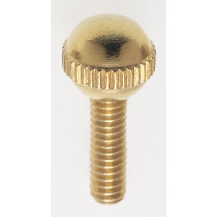 Satco – 90-036 – Thumb Screw – Burnished / Lacquered – 90036
