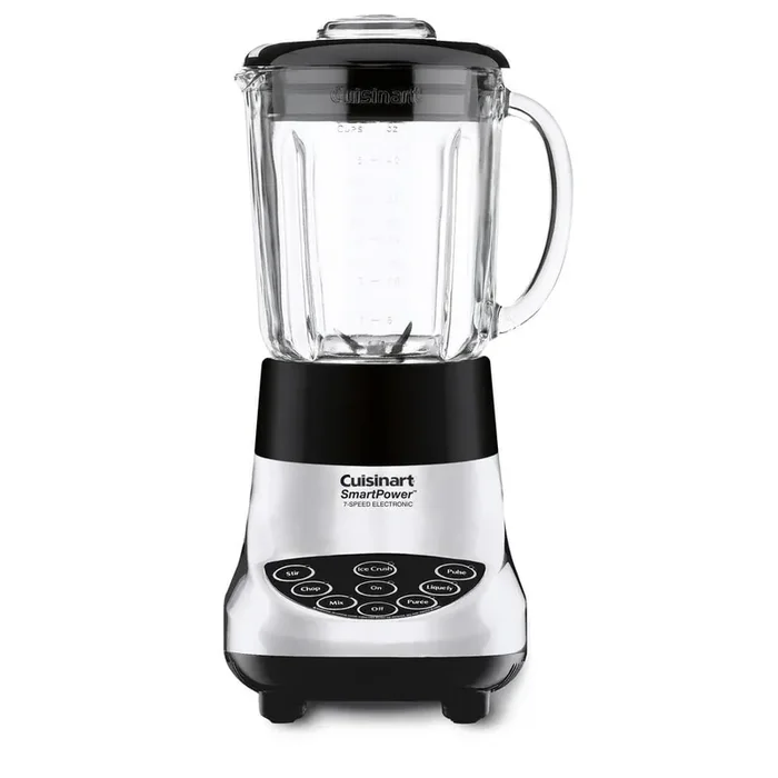 SmartPower 48 oz. 7-Speed Chrome/Silver Electronic Blender