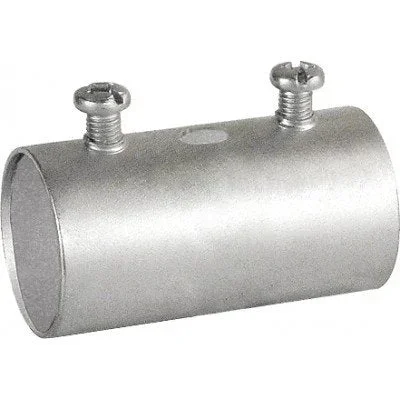 Southwire Garvin 2-1/2 Inch EMT Set Screw Slip Coupling Steel (SSLP-250)