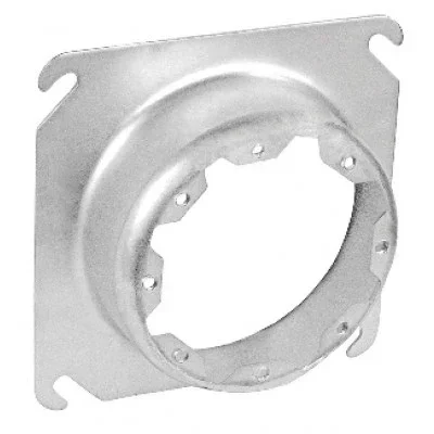 Southwire Garvin 4 Square To Round Device Ring 5/8 Inch Raised Dual Direction 8-32 Device Mounting TABS (EXR-5/8)