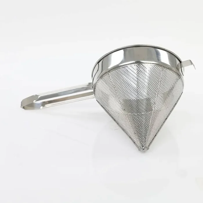 Stainless Steel 12 in. Coarse China Cap Strainer