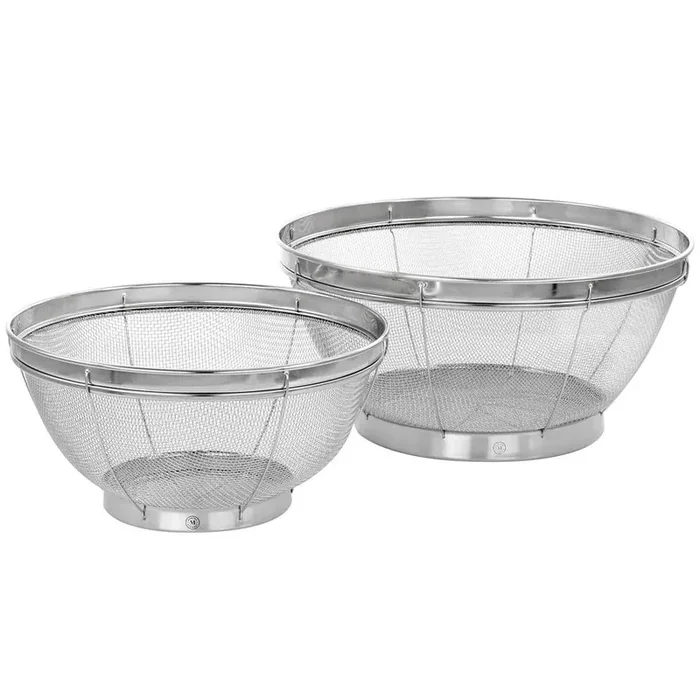 Stainless Steel 2-Piece Strainer Set