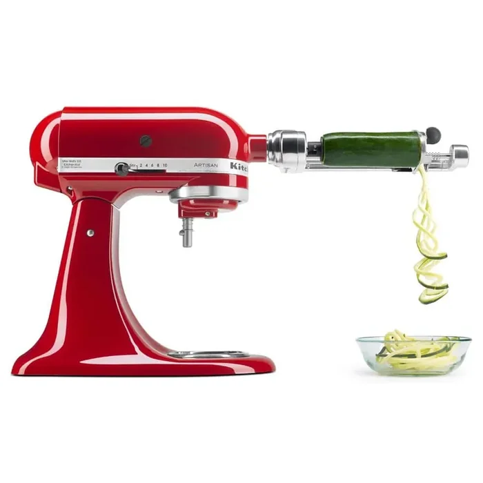 Stainless Steel Spiralizer Attachment for KitchenAid Mixer