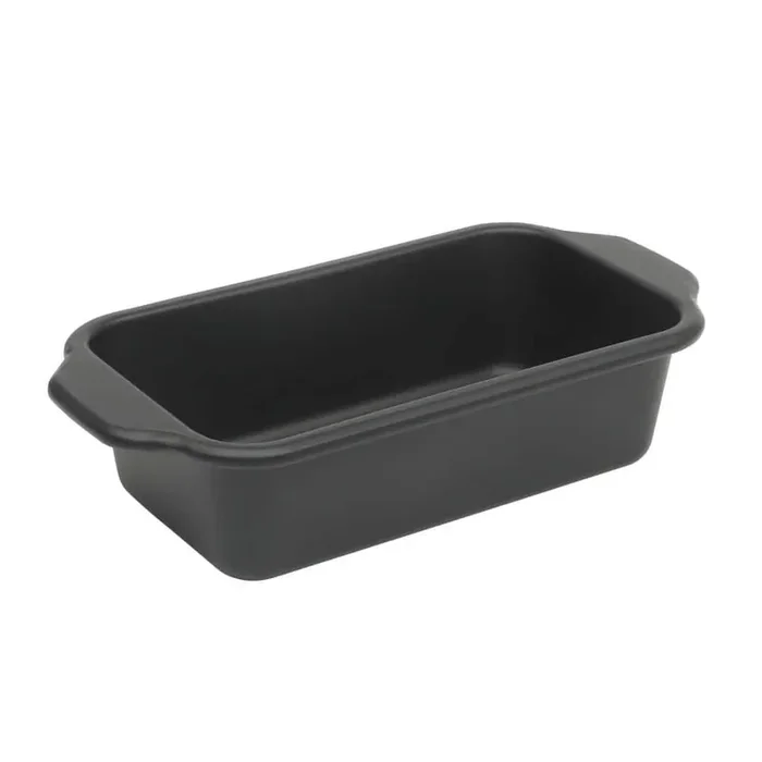 Teston Platinum Collection 9 in. Nonstick Carbon Steel Loaf Pan in Matte Black