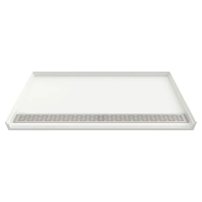 Townsend 38 in. x 38 in. Single Threshold ADA Shower Base in White