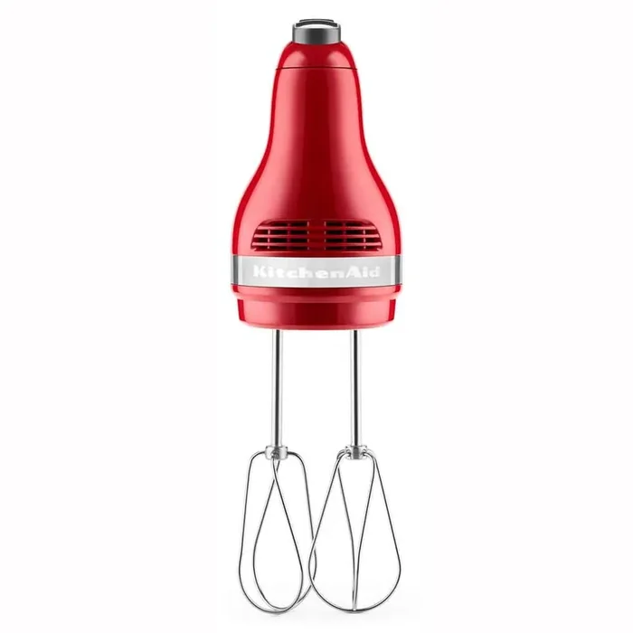 Ultra Power 5-Speed Empire Red Hand Mixer with 2 Stainless Steel Beaters