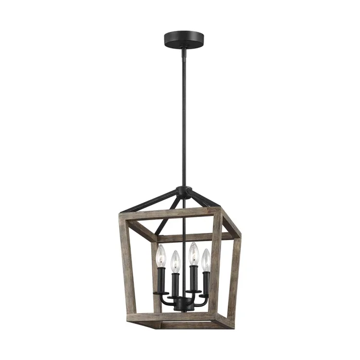 Visual Comfort Studio – Four Light Chandelier – Gannet – F31904WOWAF