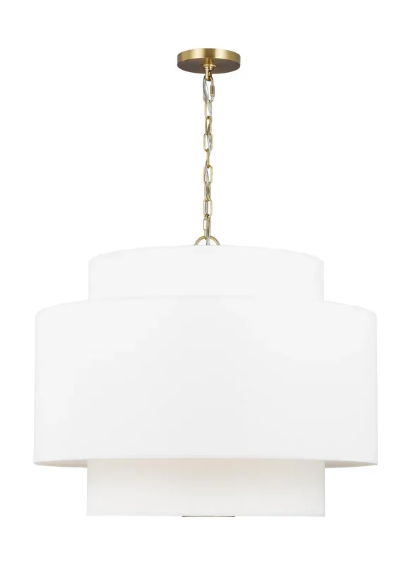 Visual Comfort Studio – Three Light Pendant – Sawyer
