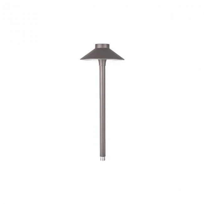 W.A.C. Lighting – 6042-27BK – LED Landscape Mini Tiki Path Light – Tiki – Black on Aluminum – 604227BK