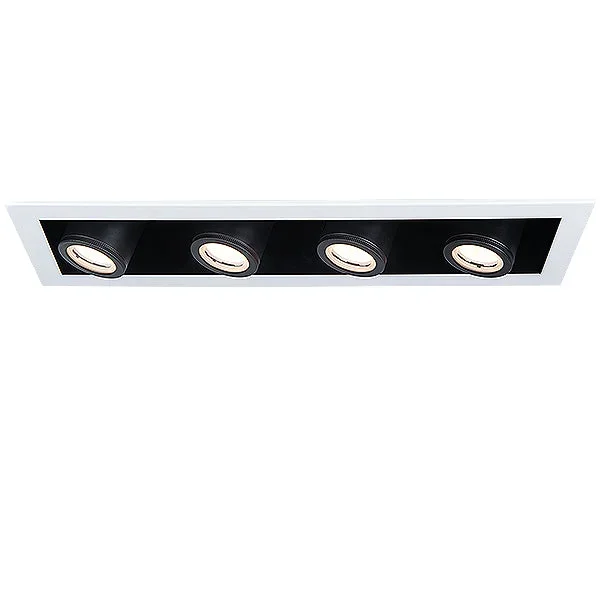 W.A.C. Lighting – MT-4415L-940-WTBK – LED Multiples – Silo – White/Black – MT4415L940WTBK