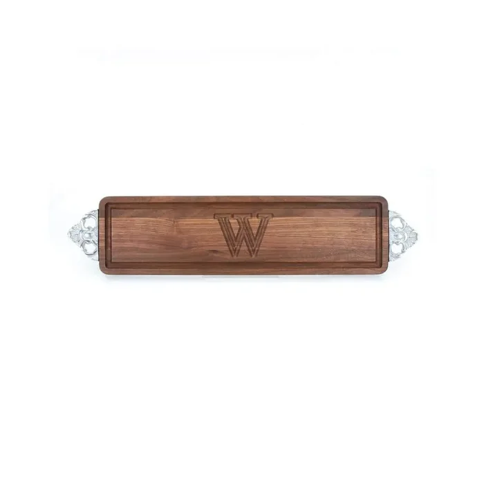 Walnut Bread Board with Handles W