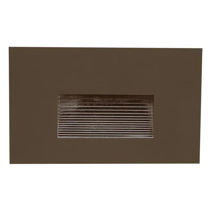 Westgate Manufacturing Integrated Step Light 120V 3.5W 50Lm CCT Selectable 3000K/4000K/5000K Recessed Oil Rubbed Bronze (SLE-A-120V-MCT-ORB)